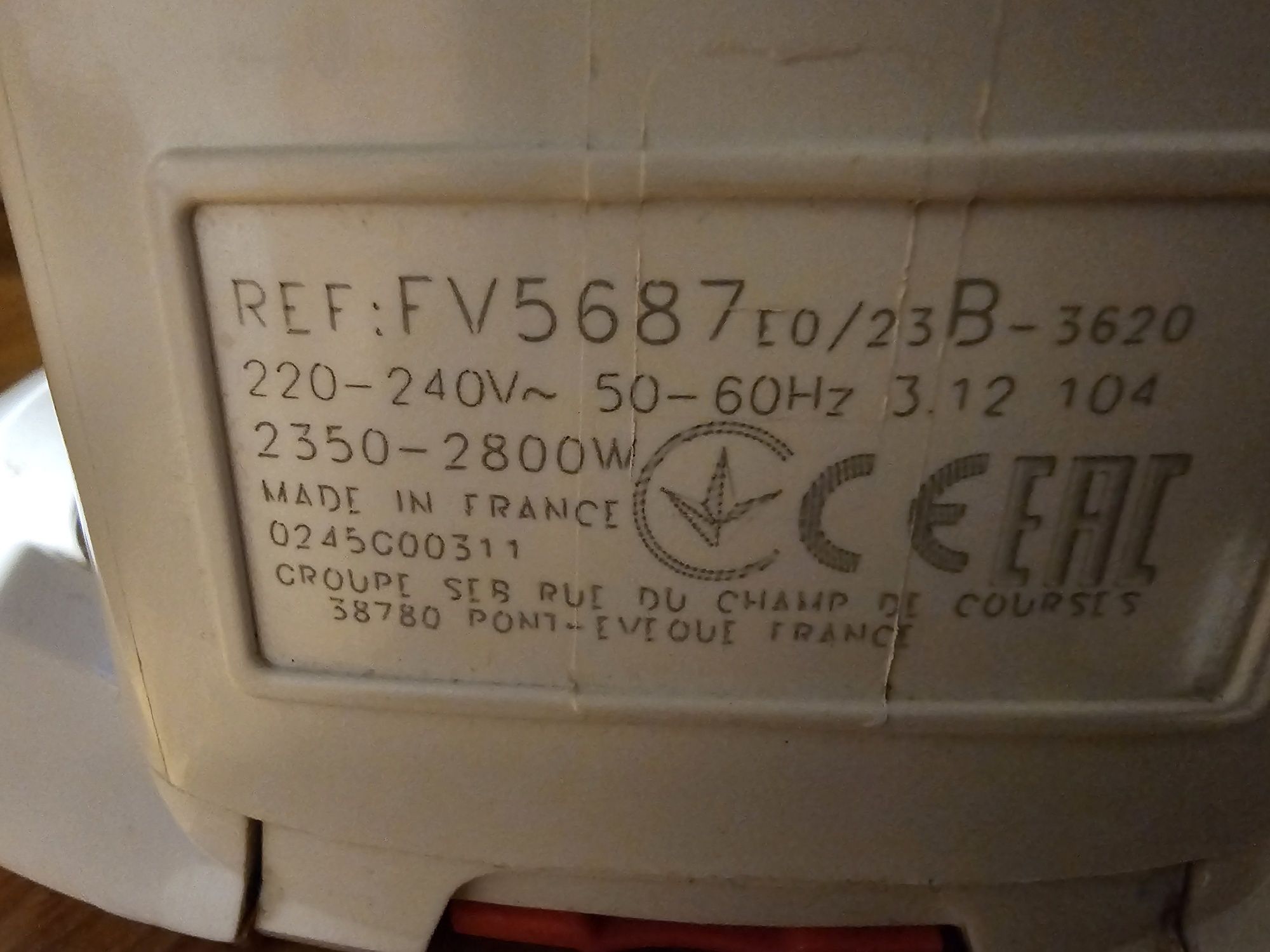 Żelazko Tefal 2800 w