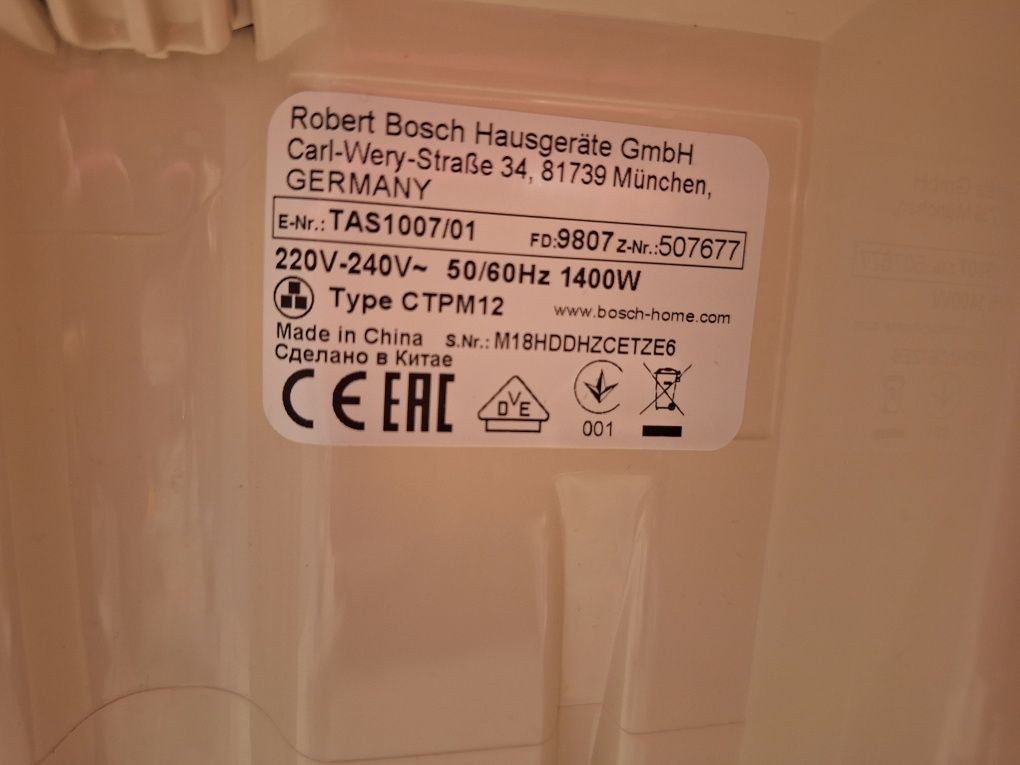Ekspres kapsułkowy bosch