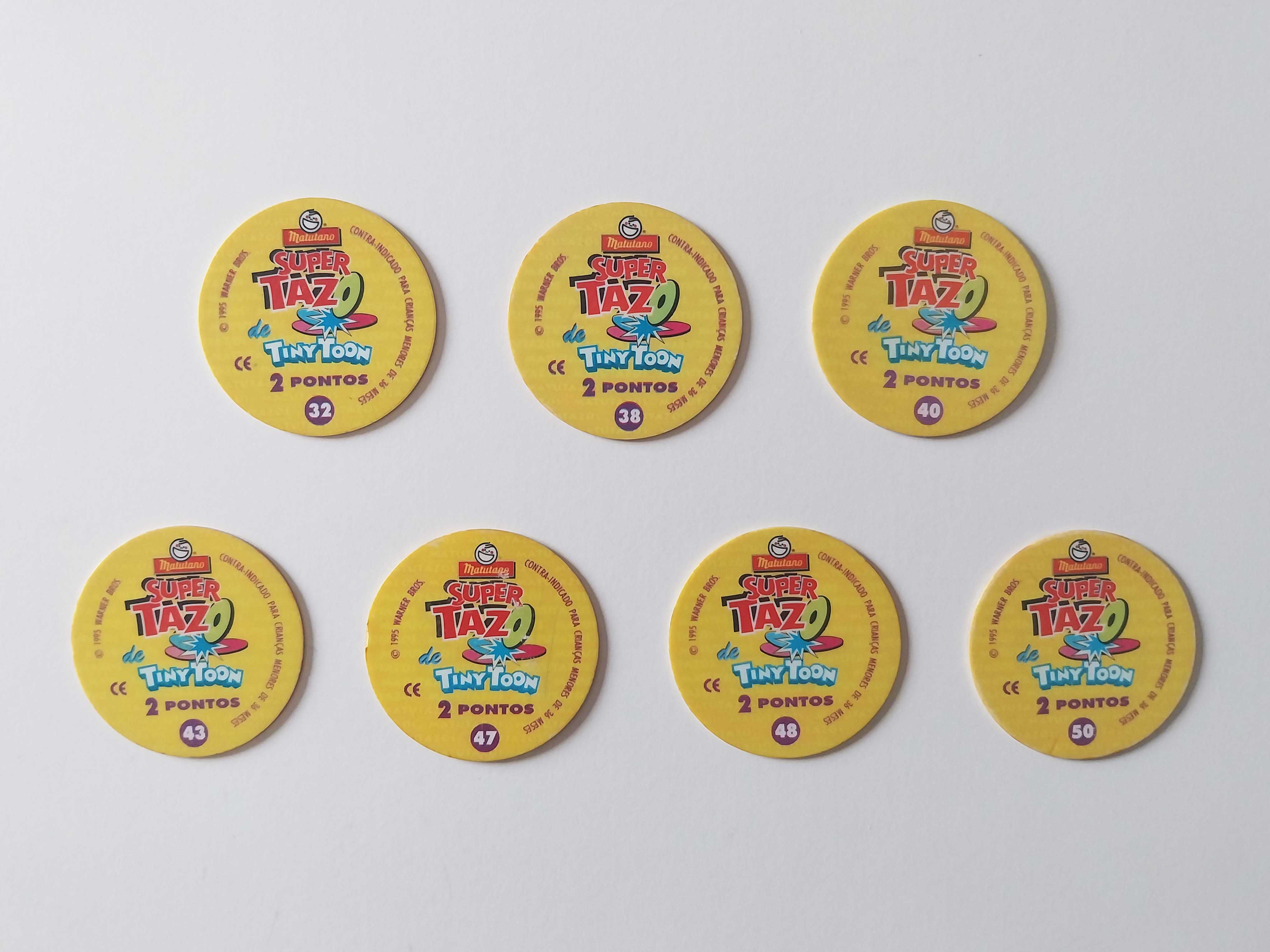 7 tazos SUPER TAZO | lote Matutano