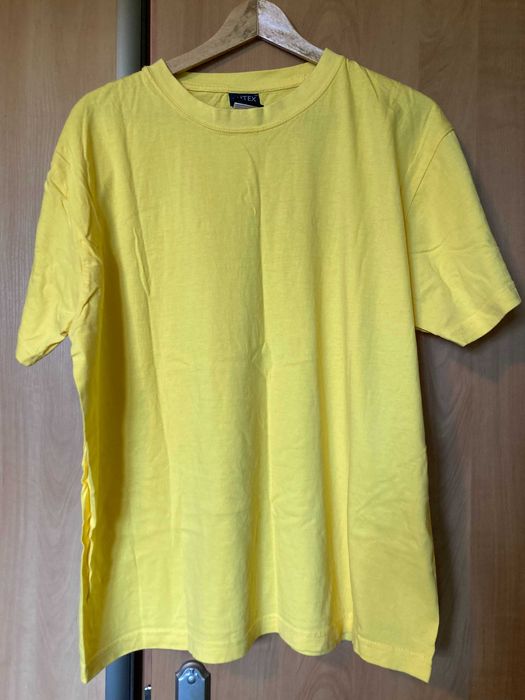 Koszulka żółta unisex nowa