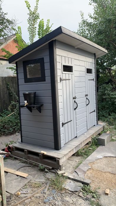 Туалет вуличний, душ, хоз блок, бесідка