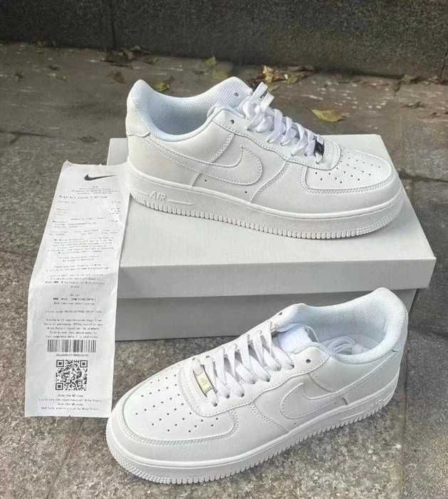 Buty Nike Air Force 1 Biały Damskie i Meskie Rozmiar.38