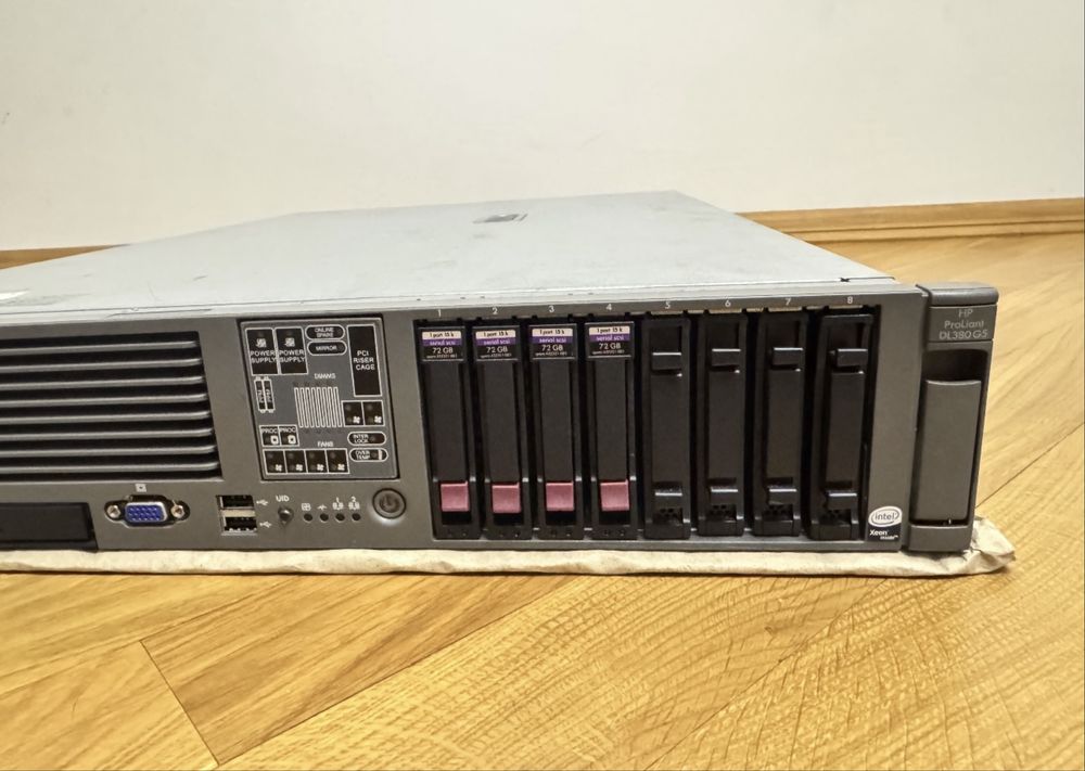 Сервер HP ProLiant DL 380 G5