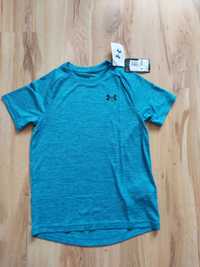 Nowa koszulka treningowa Under Armour 137 147 t-shirt 140