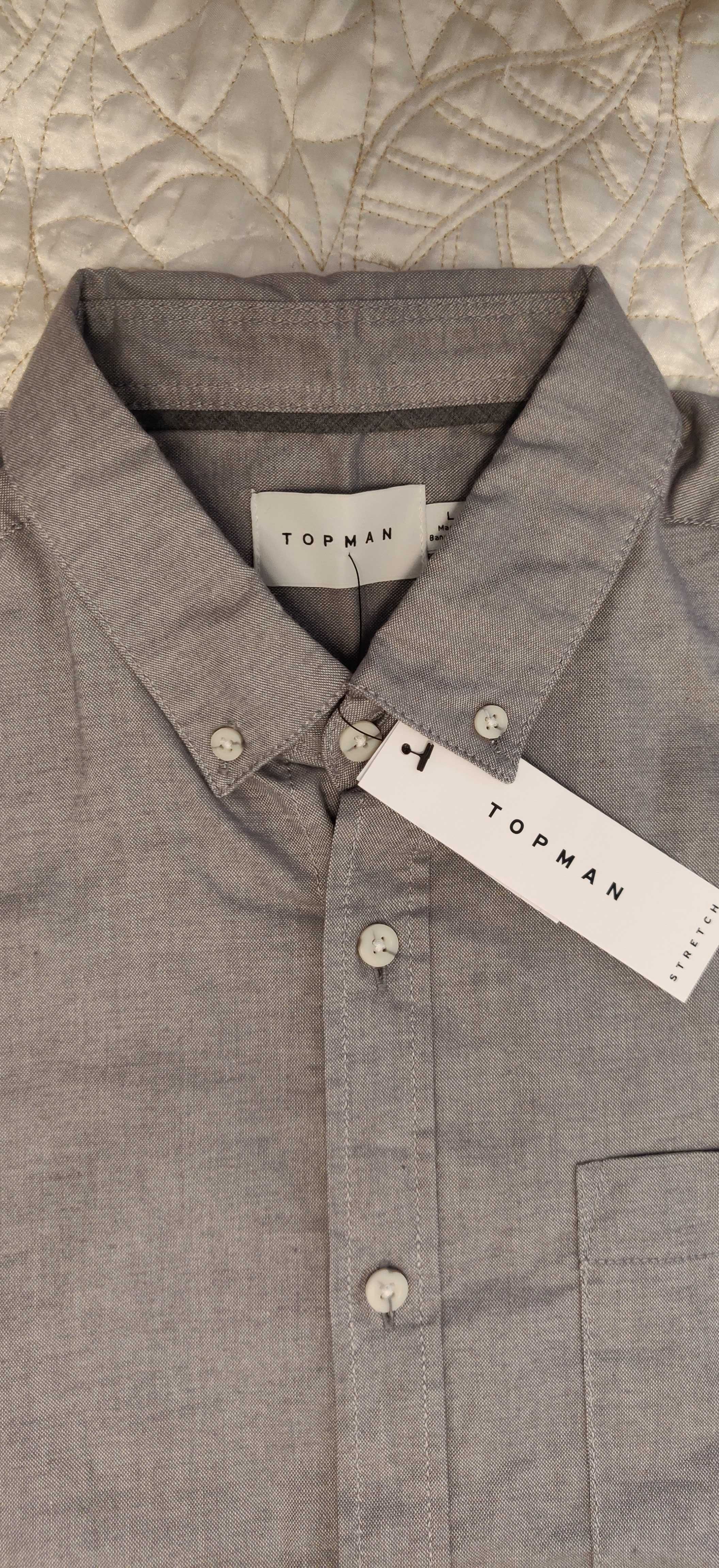 Koszula Męska, nowa, TOPMAN - rozmiar L
