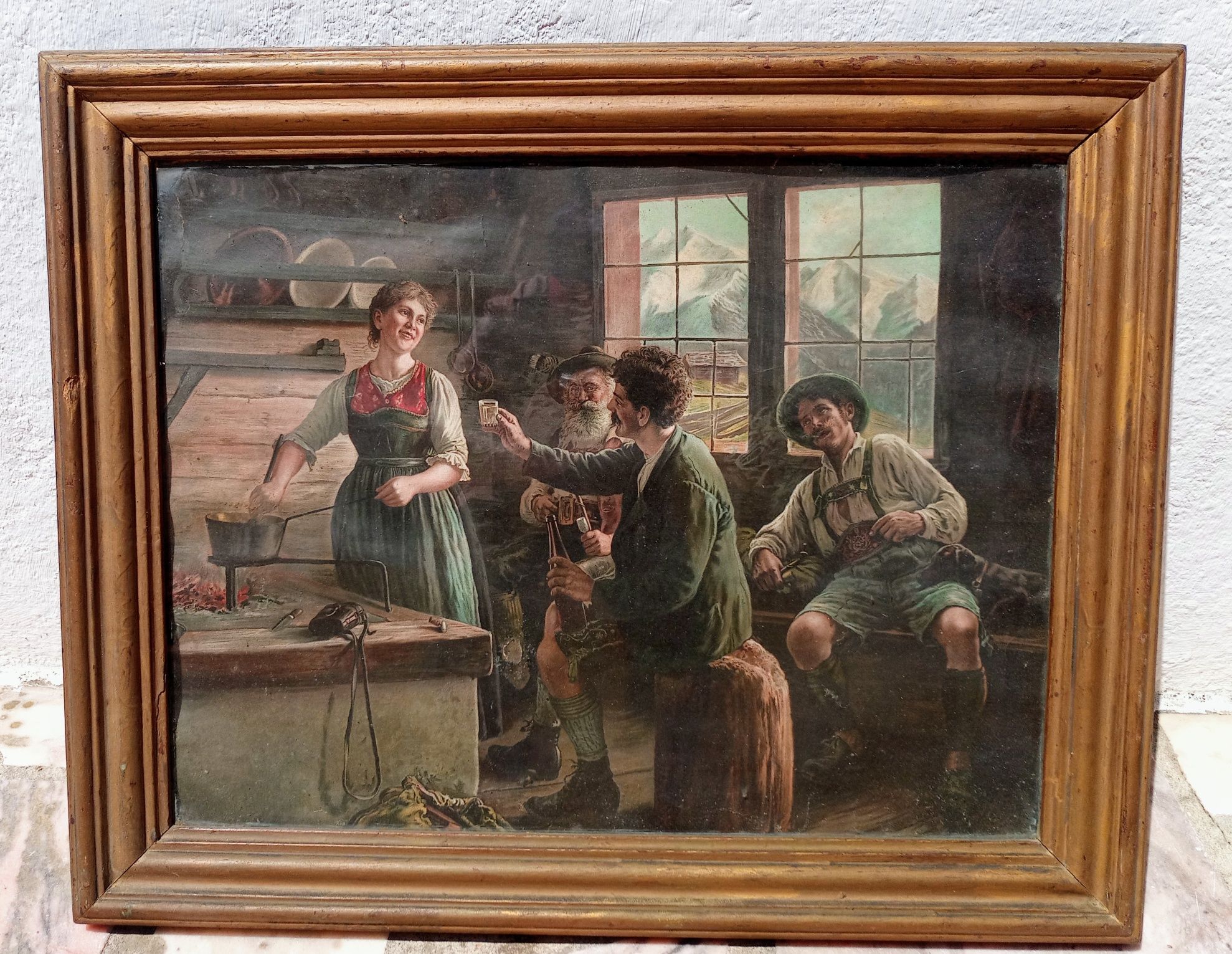 Quadro antigo do Tirol
