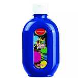 Farba plakatowa fluorescencyjna niebieska 300ml. Keyroad