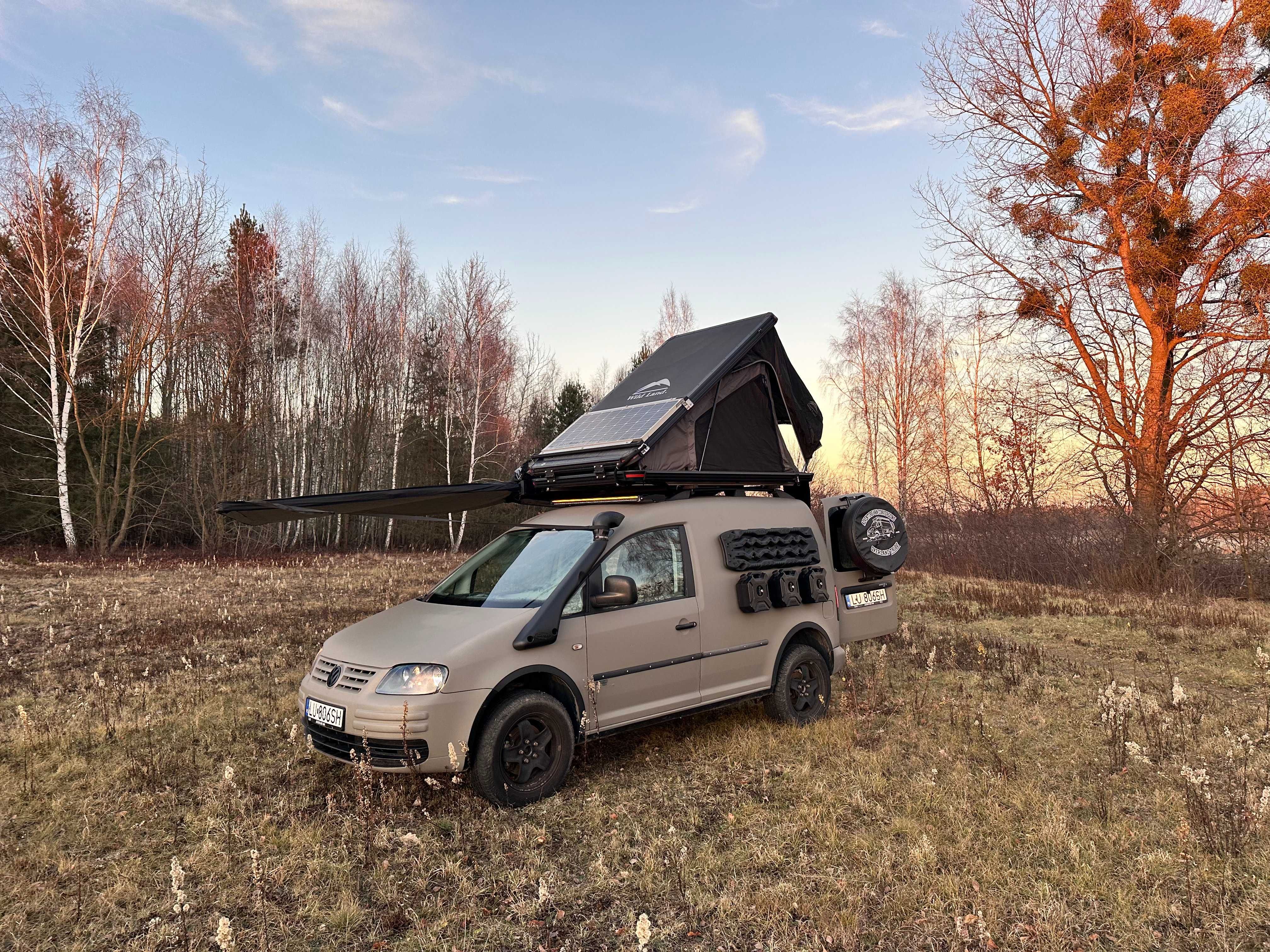 VW Caddy 4x4 - kamper mały ale .. - ZAMIANA