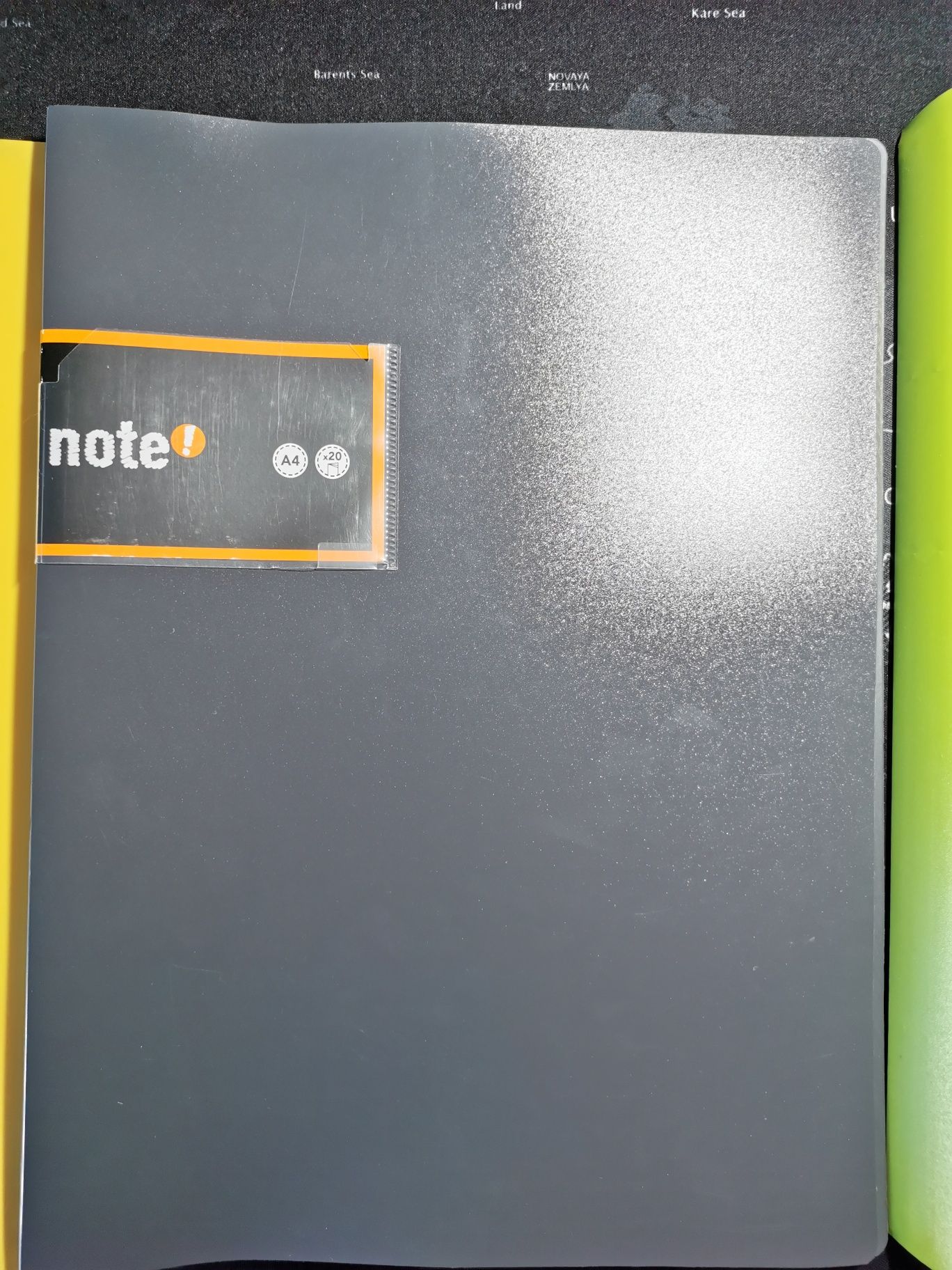 Portefólios escolares Note A4 como novos