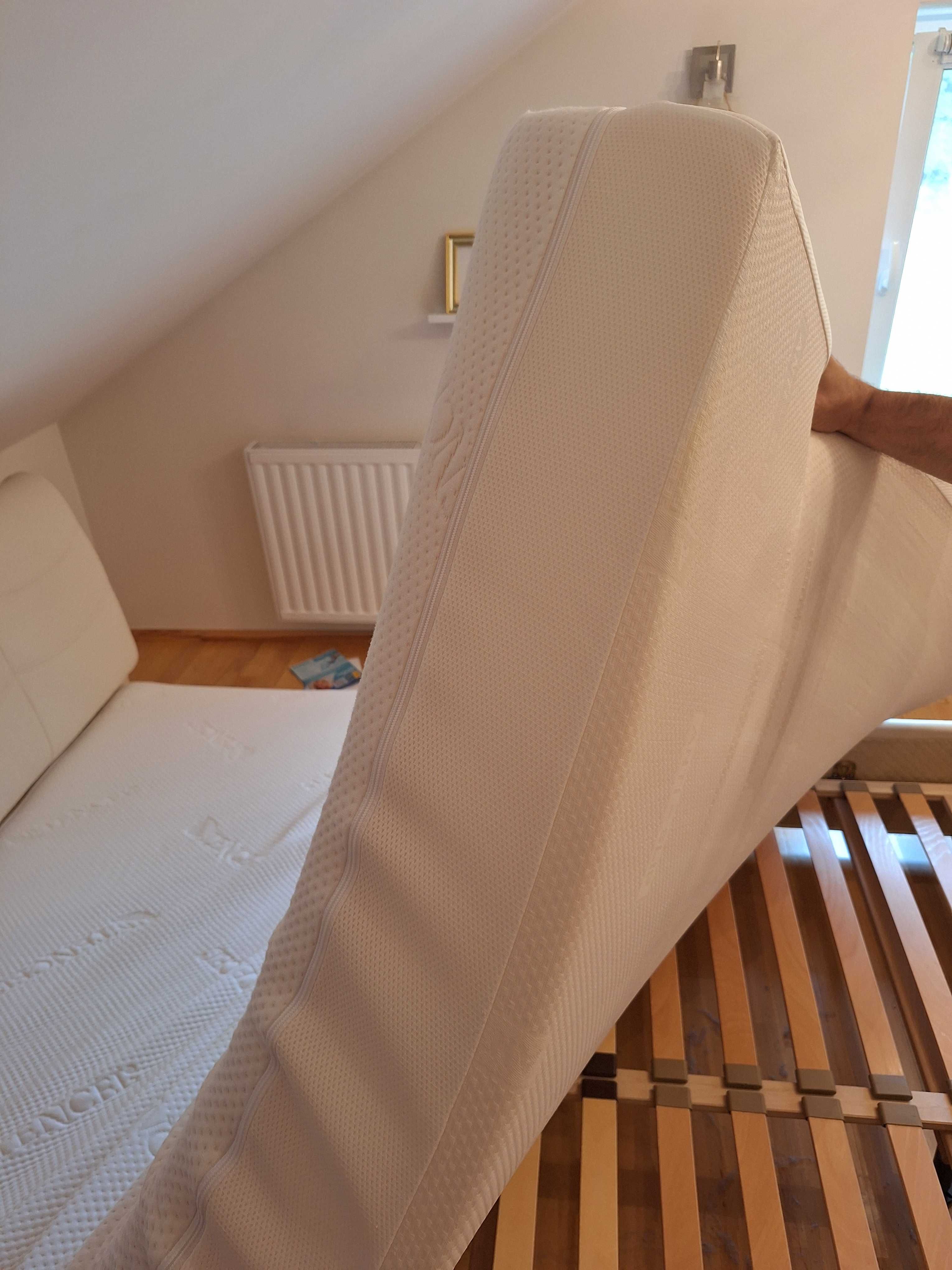 Łóżko Bydgoskie Meble 160x200 +stelaż +materac Foam Royal Med Standard