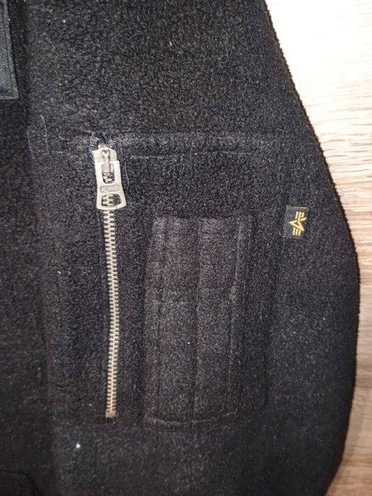 Плюшевий теплий худак alpha industries ХХЛ