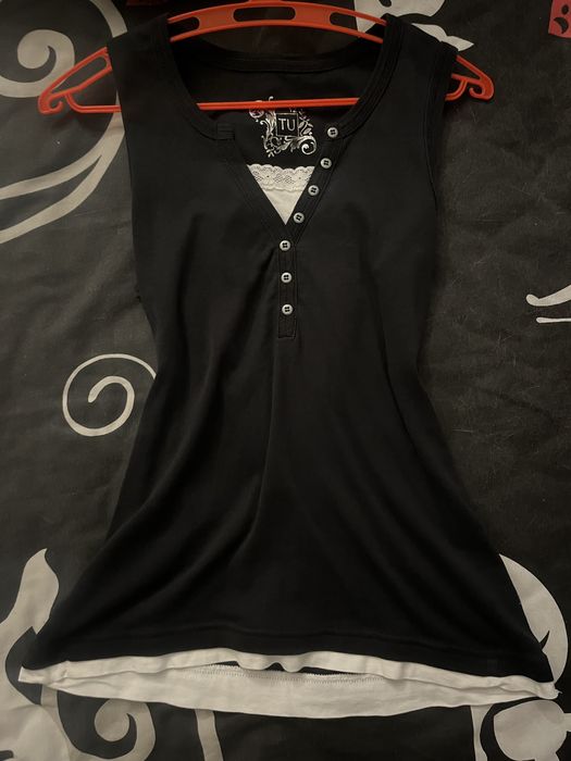 Майка y2k goth готика dollskill