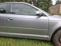 Drzwi lewe prawe audi a3 8p ly7h