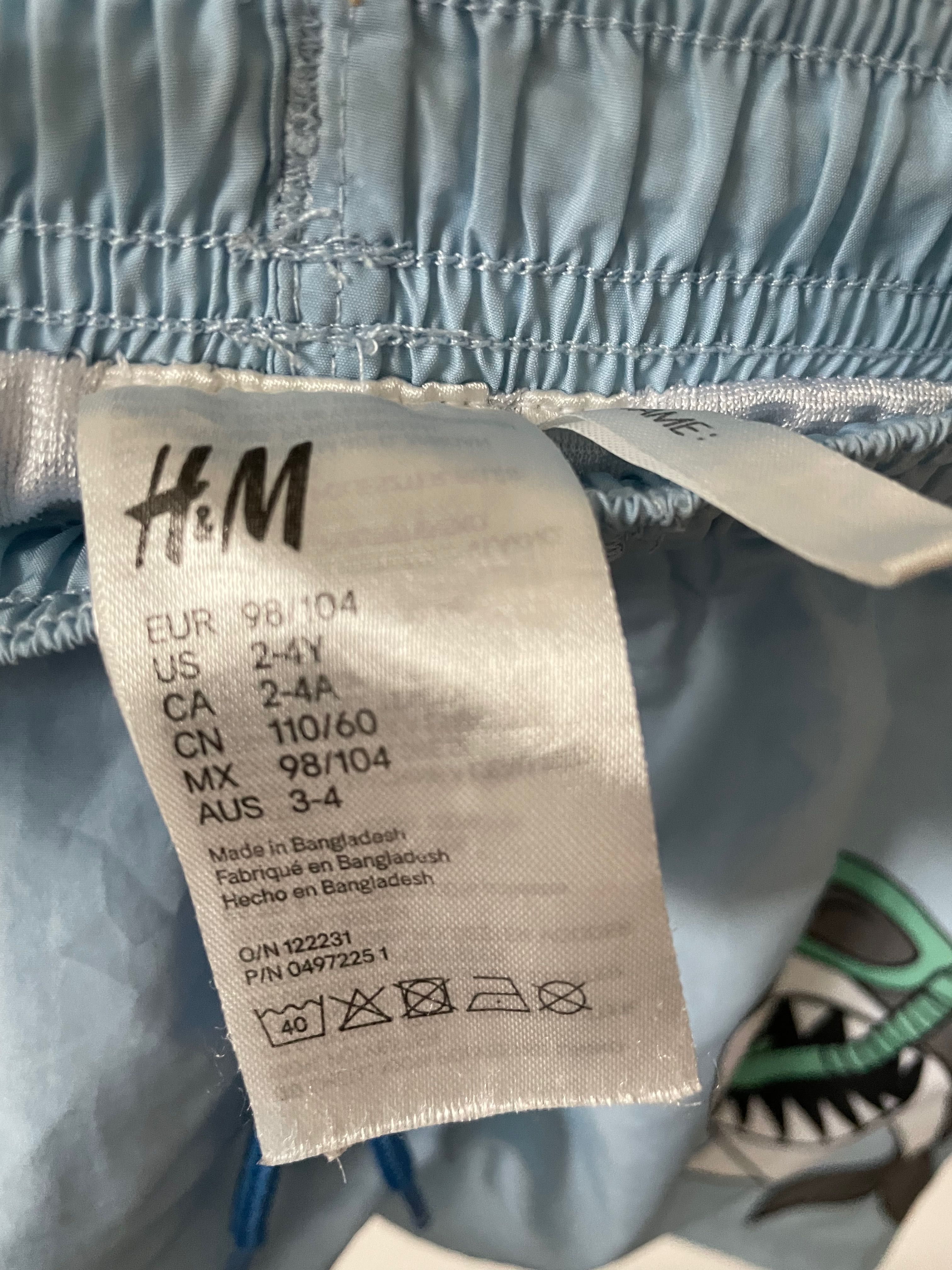 Kąpielówki H&M 98/104