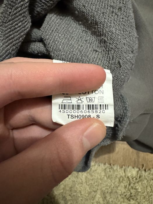 Худі staff сірий без принта