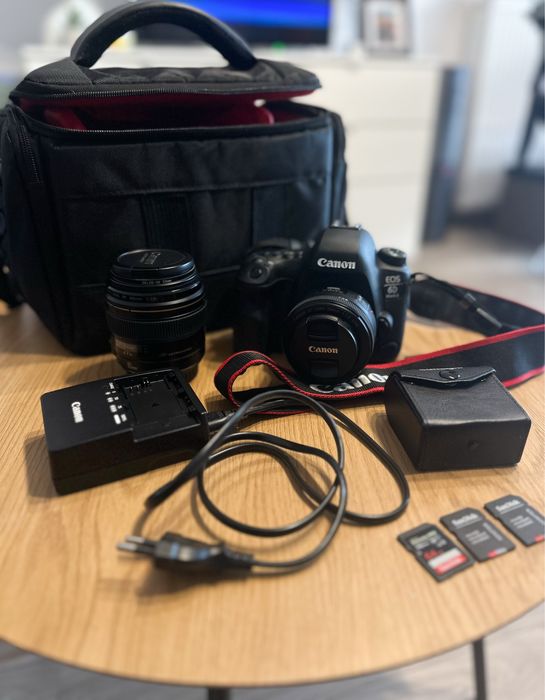 Canon 6D Mark II + 85 mm 1.8 + 50 mm 1.8 - zestaw idealny, jak nowy!