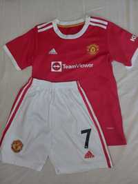 Conjunto de Equipamento Man.United 21/22