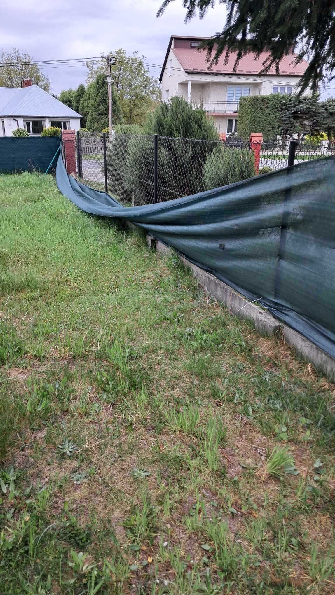 Siatka cieniująca ogrodzeniowa 1,5x29 m maskująca osłona płot Zielona