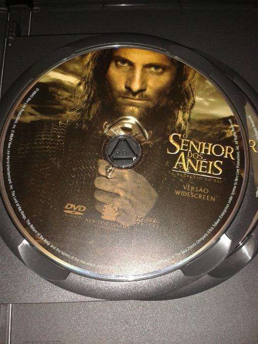 2 Filmes DVD - "O Senhor dos Anéis", Versão Widescreen