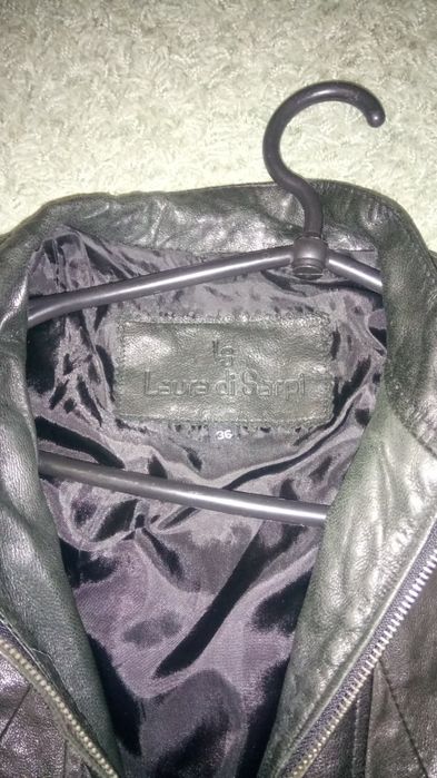 Кожаный пиджак в хорошем состоянии