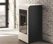 Piecyk na pellet Giada 9kW kominek pelet z pilotem - automatyczny