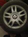 Kola alufelgi seat VW skoda audi 5x100 195/65/15"