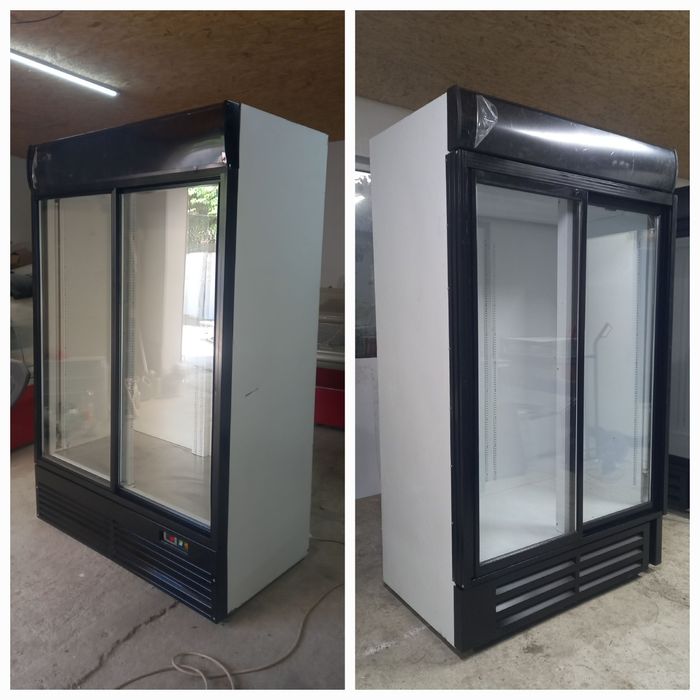 Двухдверні та одинарні холодильні шафи з доставкою, вітрини, морозилка