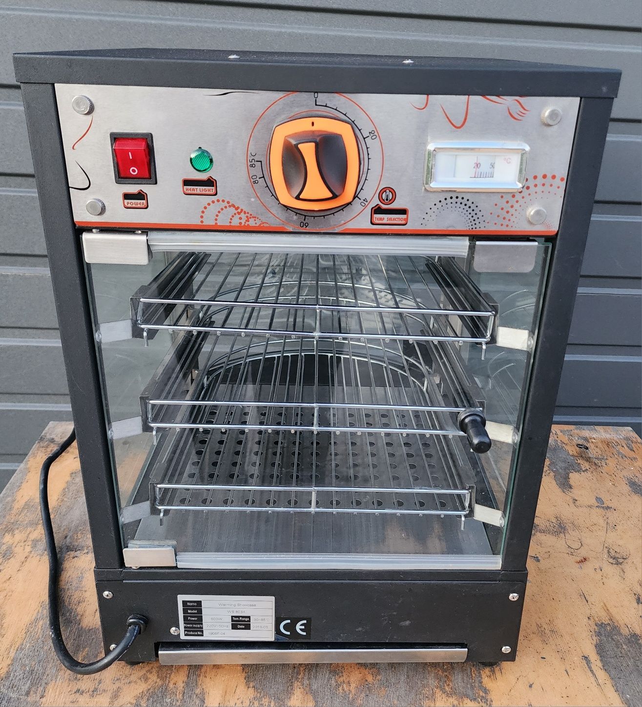 Теплова вітрина INOXTECH WS 8034