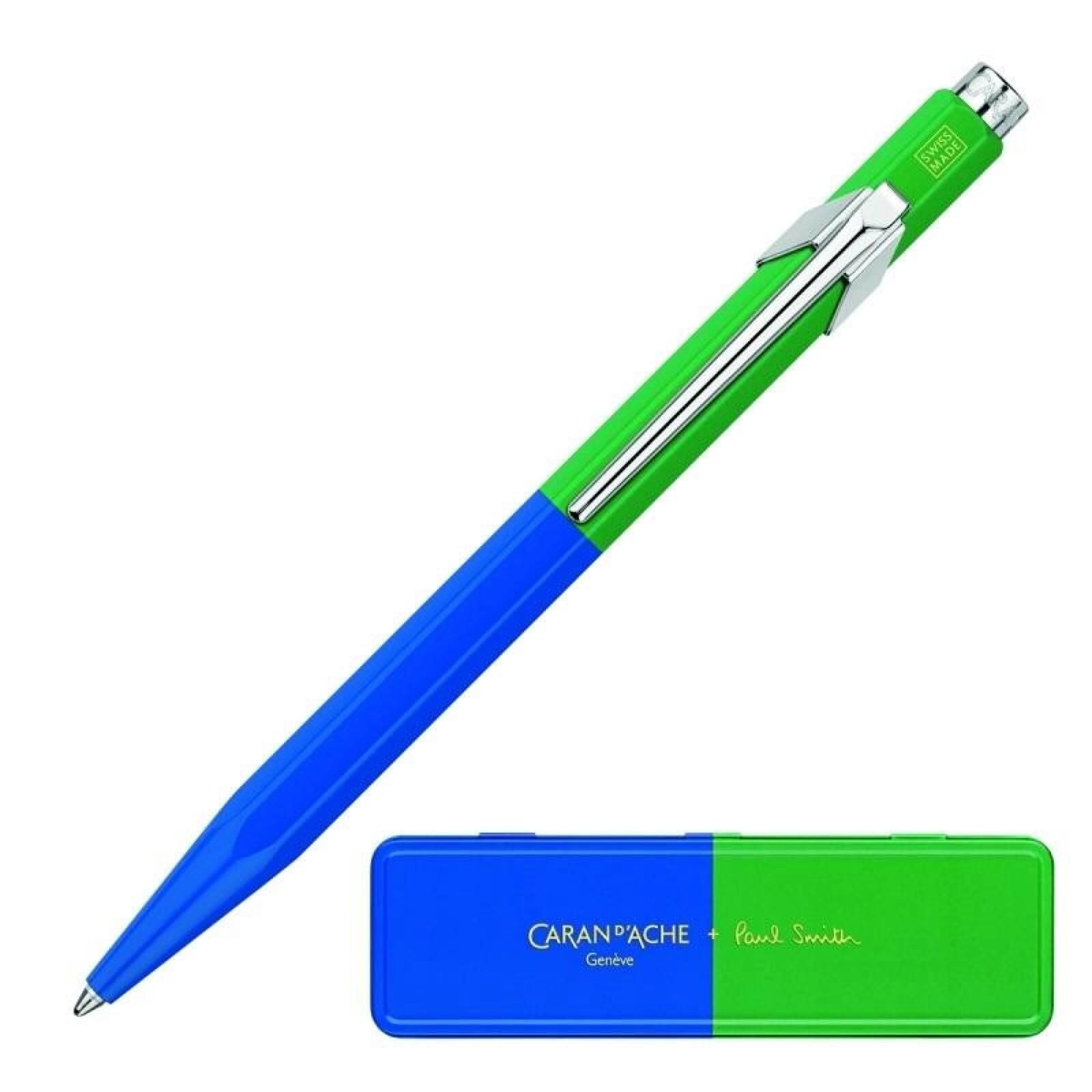 Długopis Paul Smith Edycja 4, M Cobalt/Emerald Carandache pudełko,