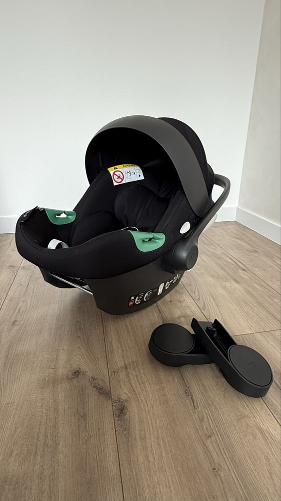 Візочок Cybex Balios S Lux 3 в 1 в кольорі Lava Grey на чорному шасі