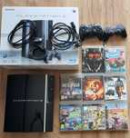 Konsola PlayStation3 80GB z grami i dwoma padami