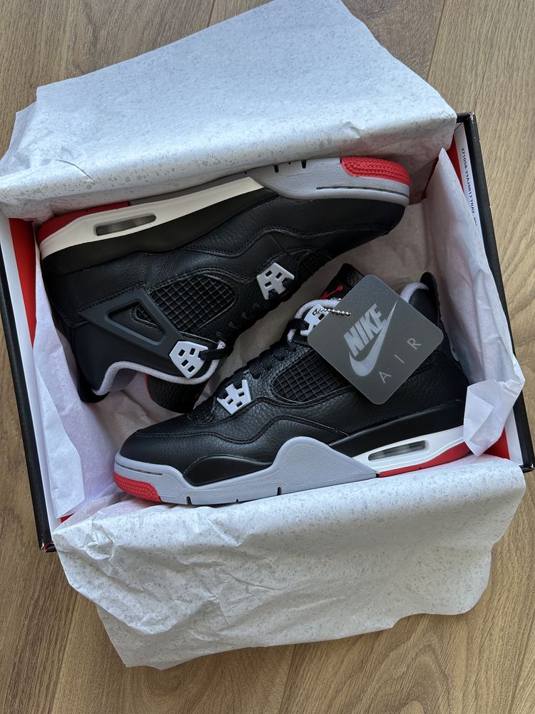 Nike Air Jordan 4 GS „Bred Reimagined” 40