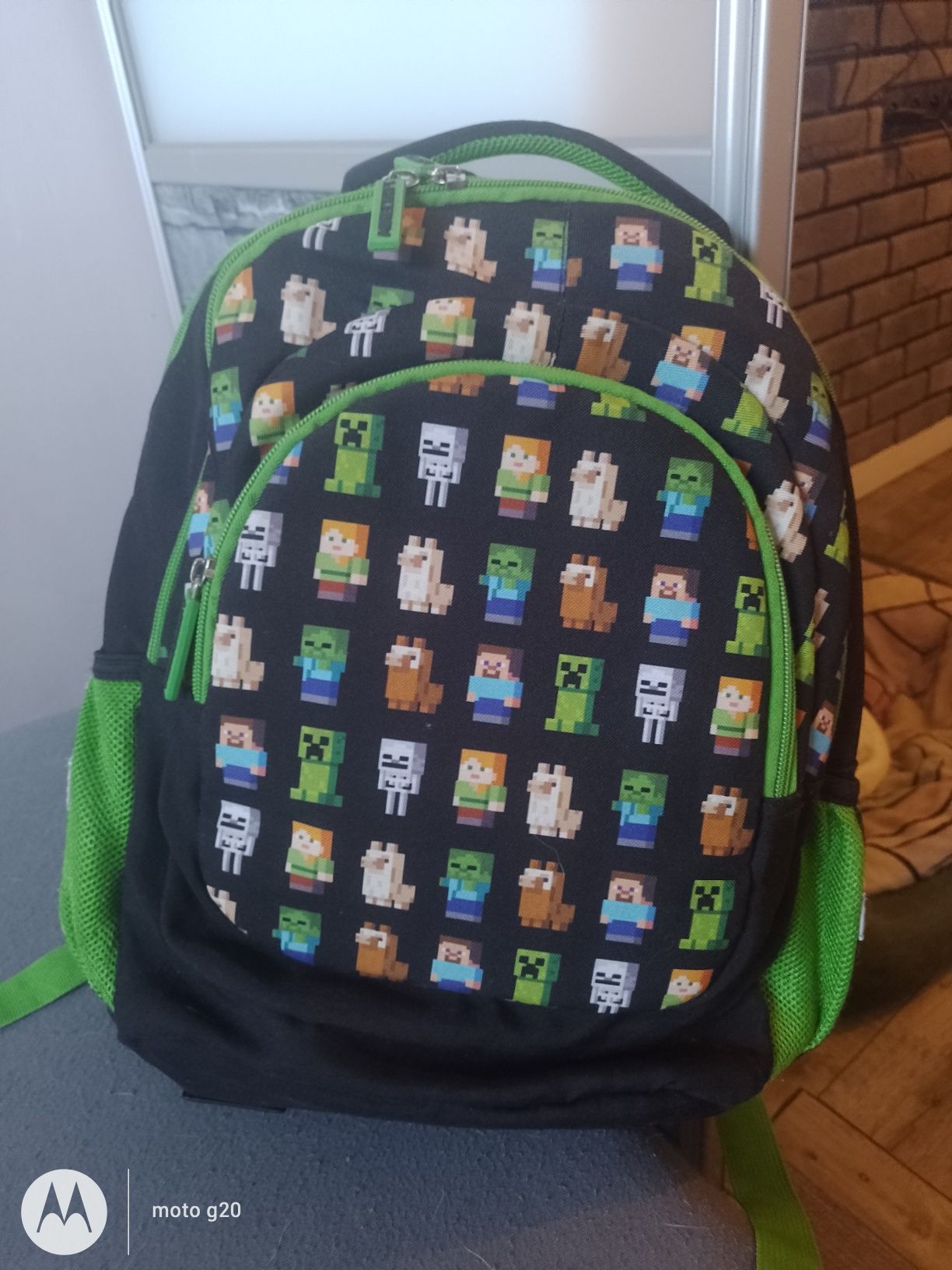 Plecak Minecraft+ piórnik Minecraft+ worek Minecraft