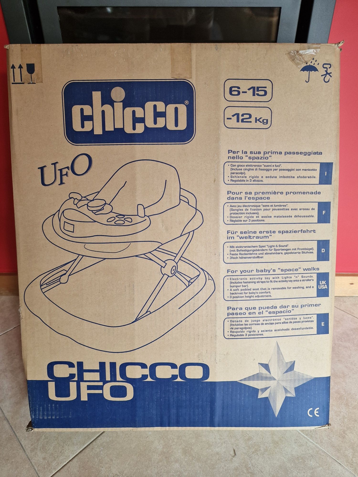 Andador/aranha Chicco