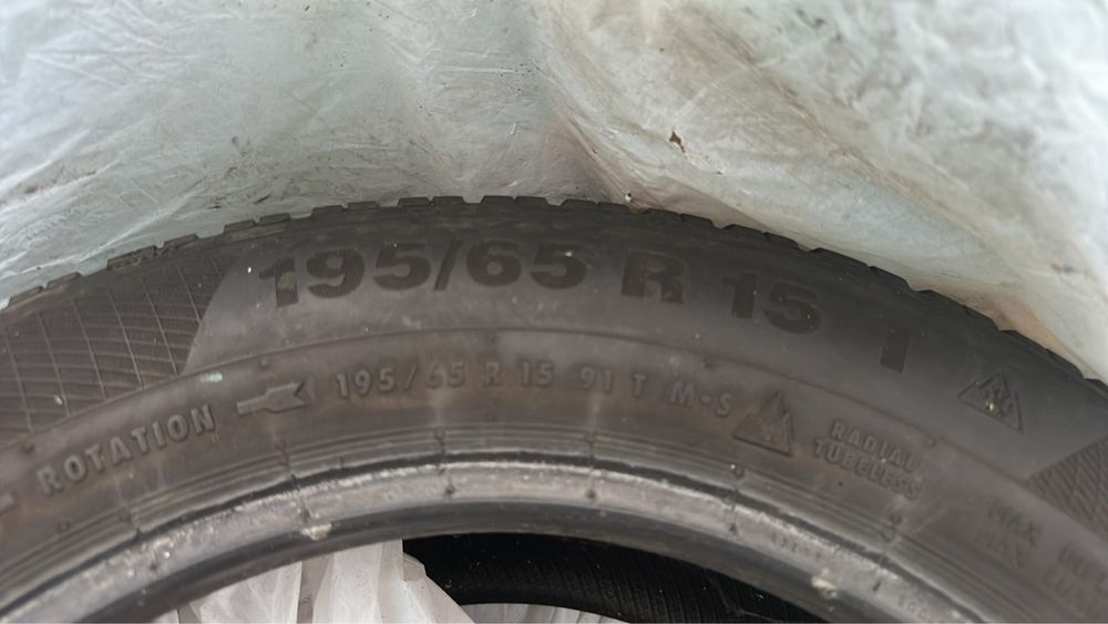 Зимова гума Continental майже нова R15 2шт.