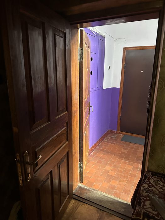 Двері вхідні деревяні подвійні