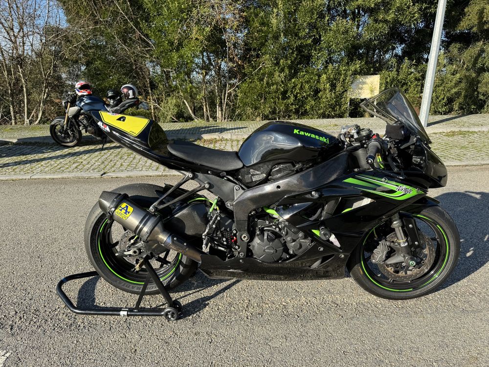 Kawasaki zx6 2012 trackday