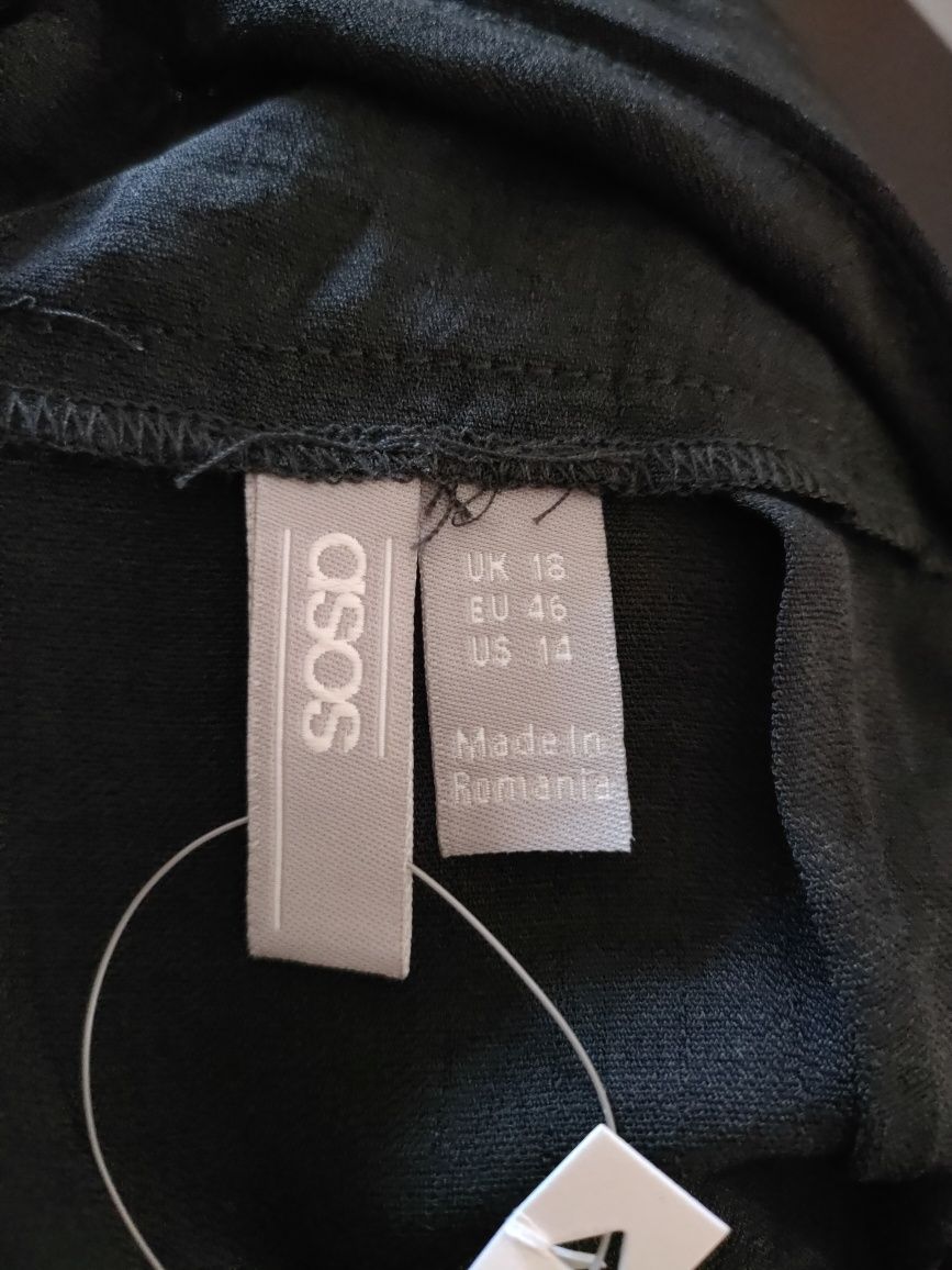 Kombinezon czarny Nowy ASOS rozm.46