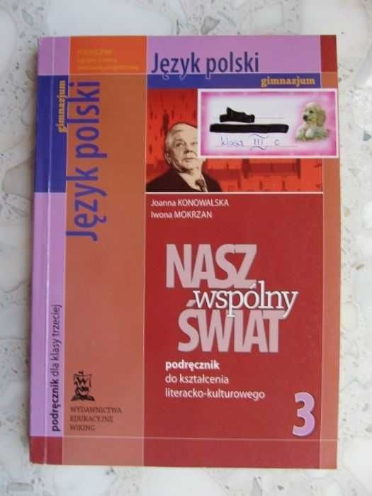 "NASZ wspólny ŚWIAT" - Język Polski podręczniki, komplet