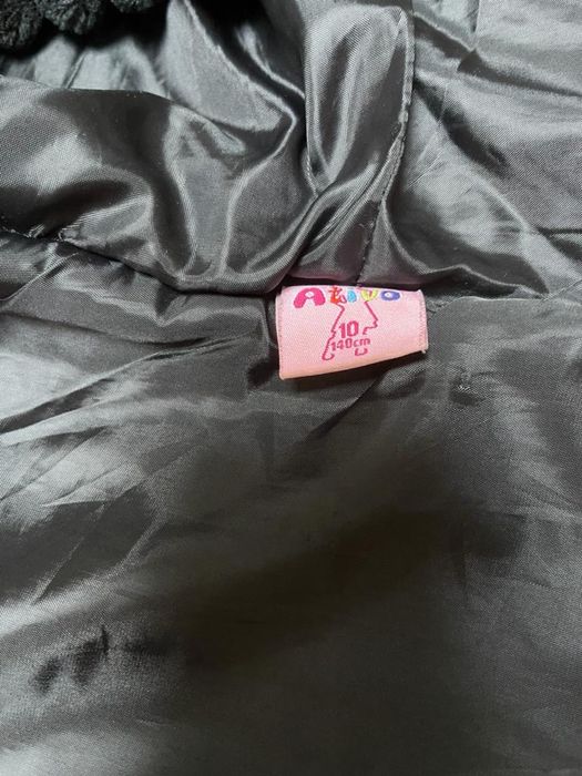 Colete preto de pelo ATIVO 10 anos