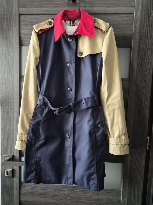 Jednorzędowy trencz, Tommy Hilfiger rozm. S