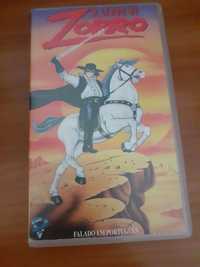 VHS: Zorro (A Lenda de Zorro) - Vol. 1 e 2