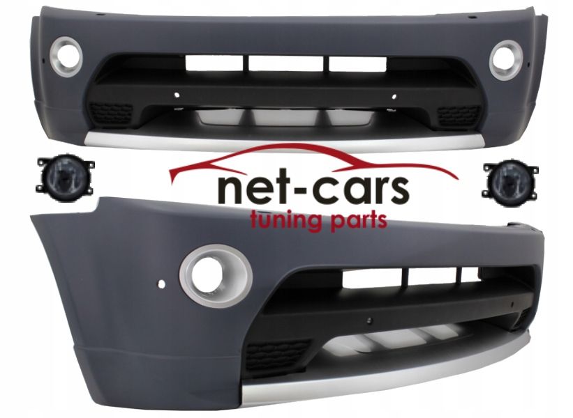 Zderzak przód + halogeny RANGE ROVER L320 wzór Autobiography