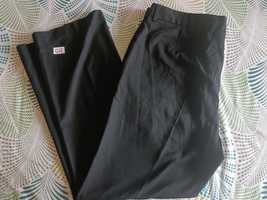 Czarne klasyczne spodnie garniturowe rozmiar XXL .