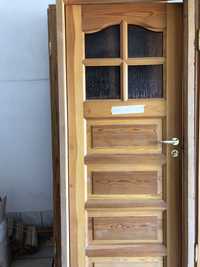 Drzwi Sosnowe Kompletne z ość i klamkami