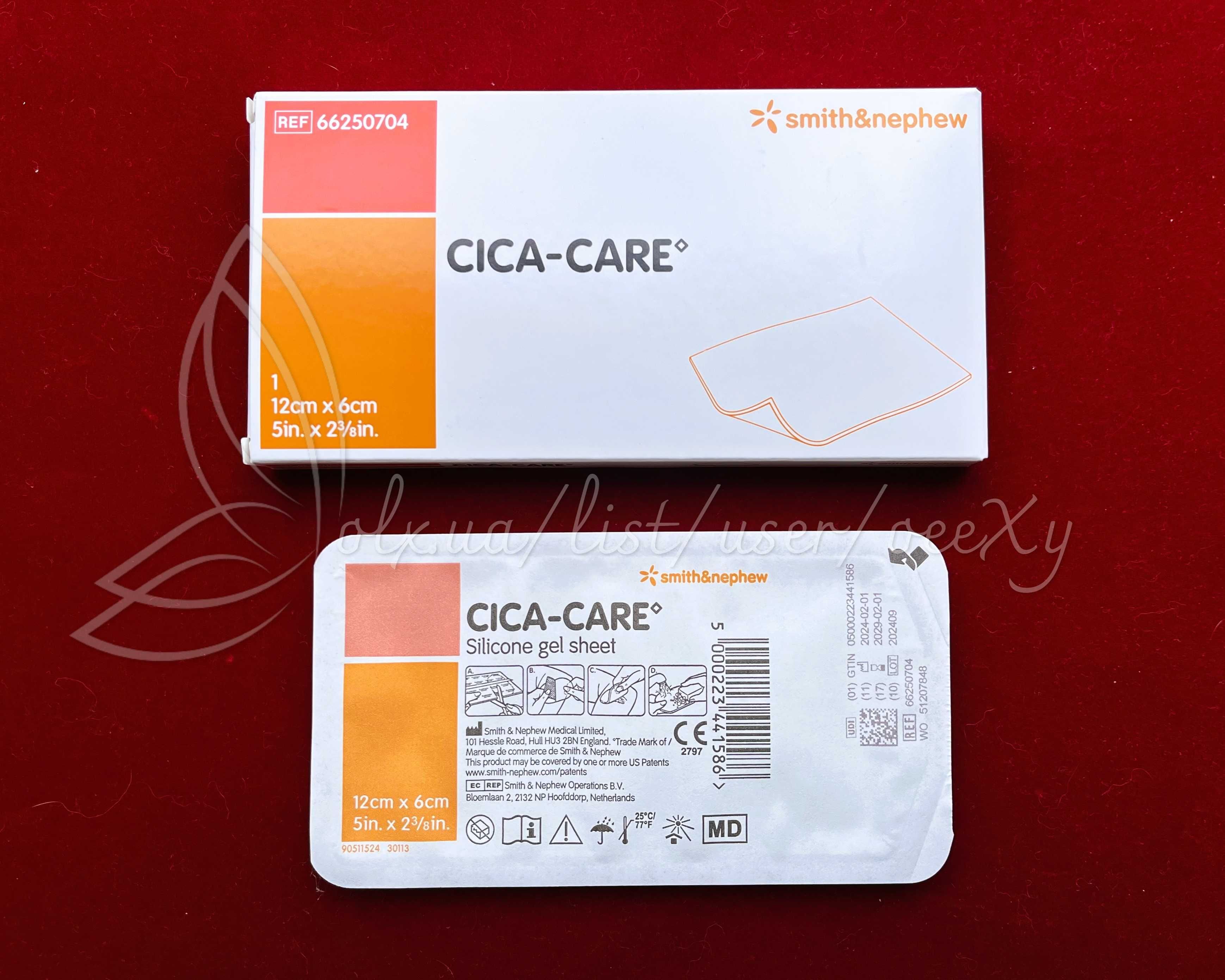 Cica-Care 12х6 см (66250704) пластир від шрамів та рубців УСІ РОЗМІРИ