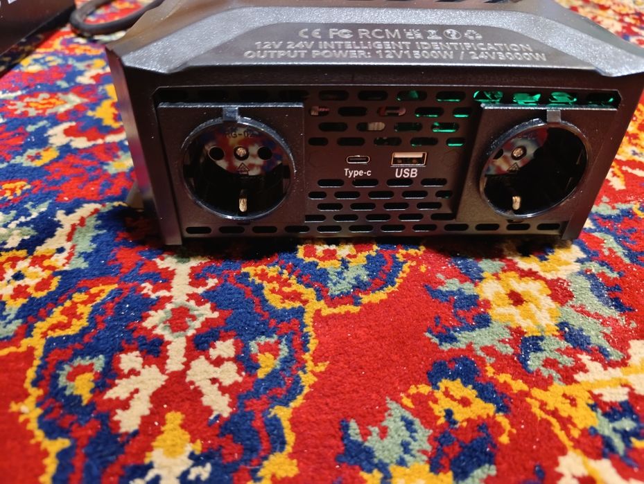 Przetwornica samochodowa 12/24 -220v czysta sinusoida