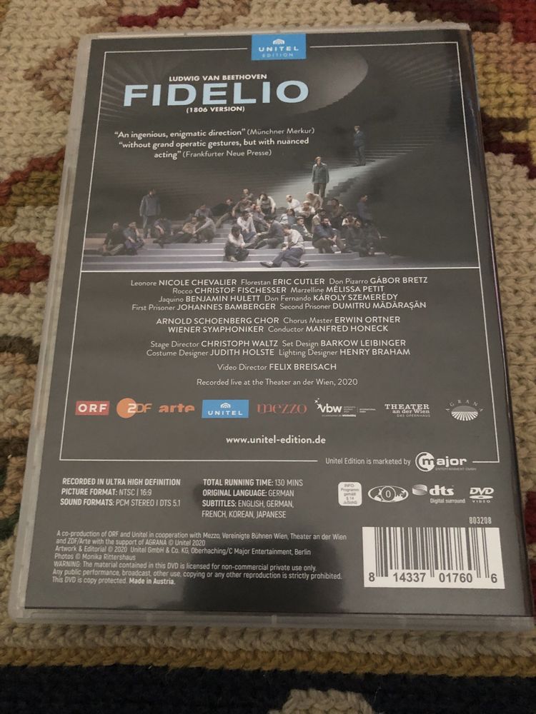 Beethoven fidelio dvd