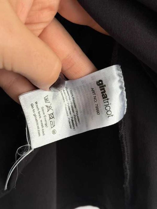 Bluzka letnia hiszpanka czarna XS Gina tricot