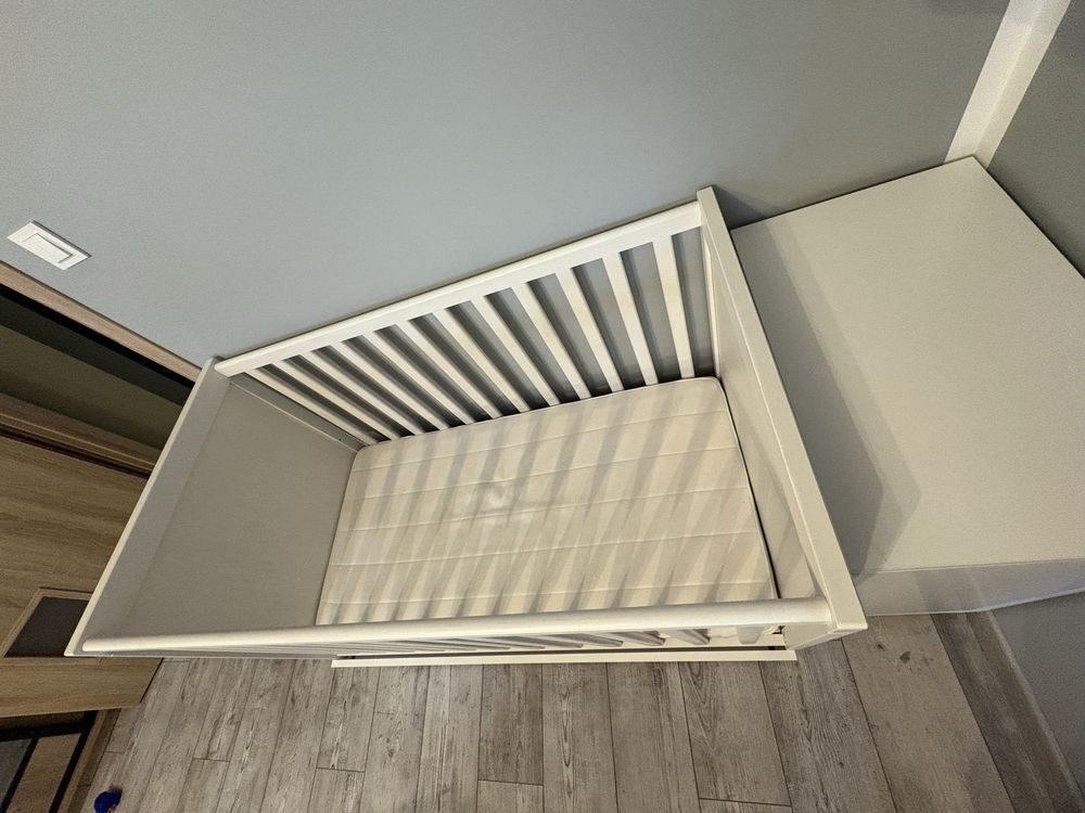Łóżeczko Ikea Sundvik z szufladą